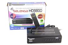 Ресивер цифровой SELENGA HD980D эфирный DVB-T2/C тв приставка бесплатное тв тюнер медиаплеер от магазина Электроника GA