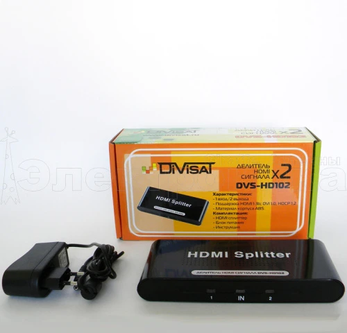 hdmi сплиттер 1х2  dvs-hd 102  фото