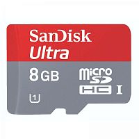 карта памяти sandisk 8gb карта microsd (без адаптера) tf-карта class 10  фото