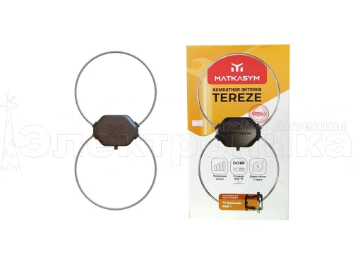 Антенна ТВ комнатная цифровая Терезе MalkaTech эфирная для DVB-T2 телевидения купить в г.Ростов-на-Дону