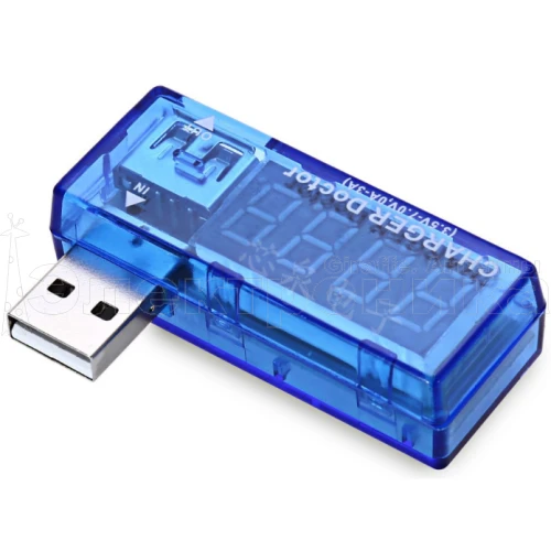 usb тестер keweisi kws-02 для измерения напряжения usb портов, зарядных устройств, powerbank  фото