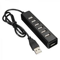 концентратор usb (hub) орбита hb-118 на 7 гнезд (usb 2.0))/200  фото