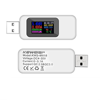 usb тестер keweisi kws-mx18 белый  фото