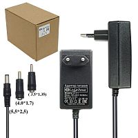 блок питания live-power lp111 5в,2а адаптер 220-5v/2a, штекер 5,5*2,5мм +2 насадки (4.0*1.7/3.5*1.3)  фото