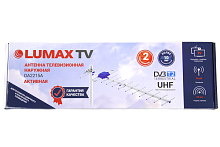 антенна lumax da2215a активная, 470-862 мгц, ку=23-25дб, 5в питание  фото