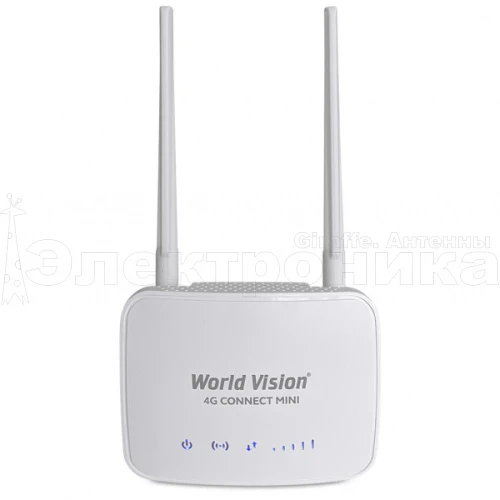 маршрутизатор world vision connect mini встроенный 3g/4g/lte-модем, роутер, 1 lan, wi-fi, usb вход  фото