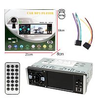 автомагнитола 1din mp5 4051ai mirrorlink, пульт ду сенсорный экран 4,1" fm радио, usb  фото