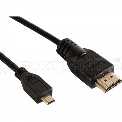 hdmi-micro hdmi 1.5м (орбита sh-176) (v2.0, пакет)/150  фото