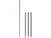 мачта алюминиевая 4,4 м (с пяткой)  (д.35, 2 колена)  фото