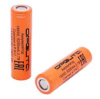 аккумулятор орбита 18650 (max ток 5200ma , ёмкость 2300 mah, li-ion, 3,7v) батарейка 1шт.  фото