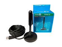 антенна тв внешняя уличная магнит malkatech цифровая эфирная для dvb-t2 тв наружная  фото