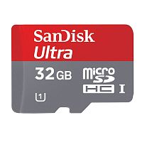 32gb sandisk карта micro sd (без адаптера) class10   фото