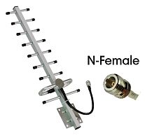 антенна gsm внешняя уличная орбита ot-gsm10 (rp-109) частота 800-960мгц, 13дб, наружная  фото