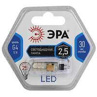 лампа светодиодная эра led smd jc-2,5w-corn-840-g4  фото