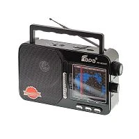 радиоприемник переносной fepe fp-1821bt   tf/usb/sd-проигрыватель, питание: аккумулятор / 220в  фото