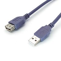 шнур usb-usb 2м (штекер-гнездо) орбита ot-pcc09  фото